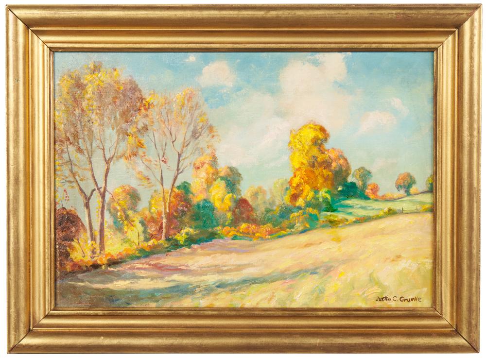 Justin C. Gruelle comparable auction result: justin c gruelle american 1889 1978