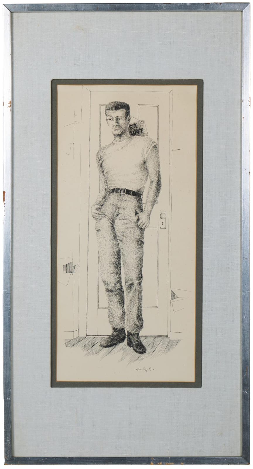Malcolm Case comparable auction result: malcom edgar case american 1924 1984
