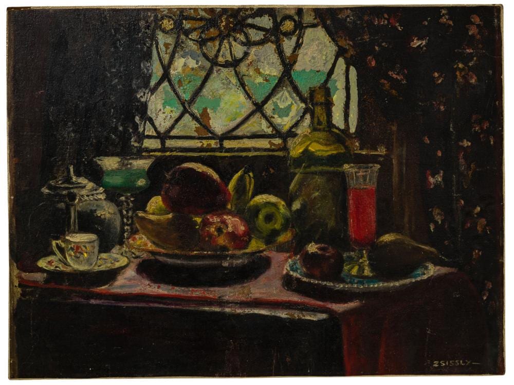 Malvin Marr Albright comparable auction result: malvin marr albright zsissly american 1897 1983 oil on canvas laid to board