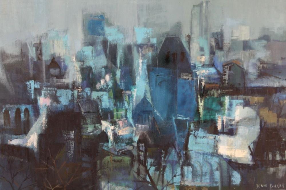Jean Kalisch comparable auction result: jean kalisch 1912 1995 modernist painting