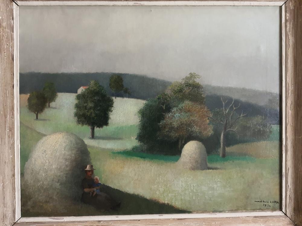 Madeleine Luka comparable auction result: madeleine luka 1894 1989 le repos