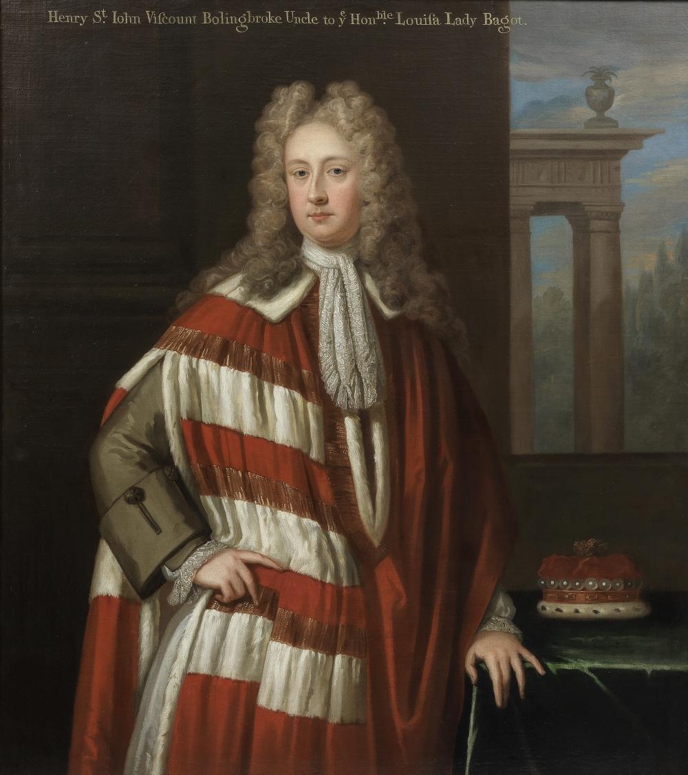 Charles d' (1669) Agar comparable auction result: charles d agar paris 1669 1723 london portrait of henry st john lord bolingbroke three quarter length in parliamentary robes