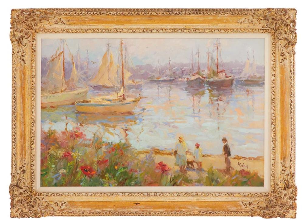 Claire Ruby comparable auction result: claire ruby american california 1925 2005 sunday stroll