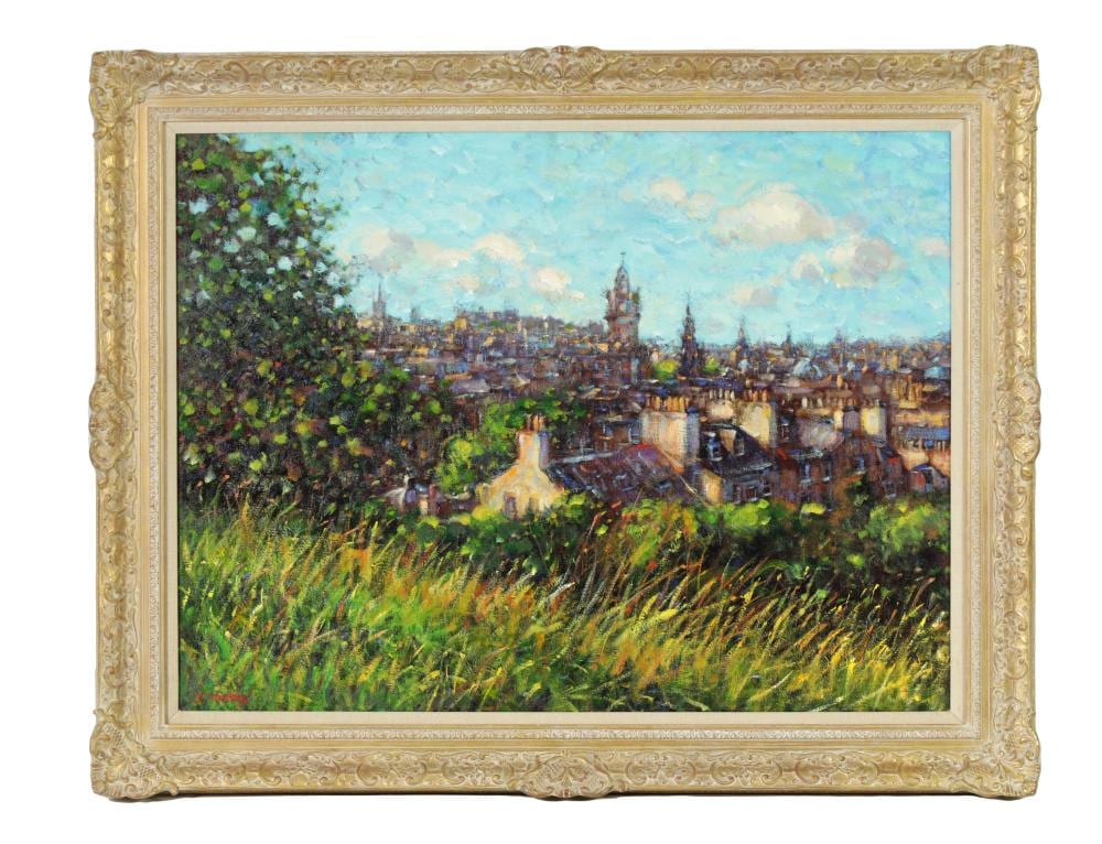 John Mackie comparable auction result: john mackie b 1953 a large oil on canvas