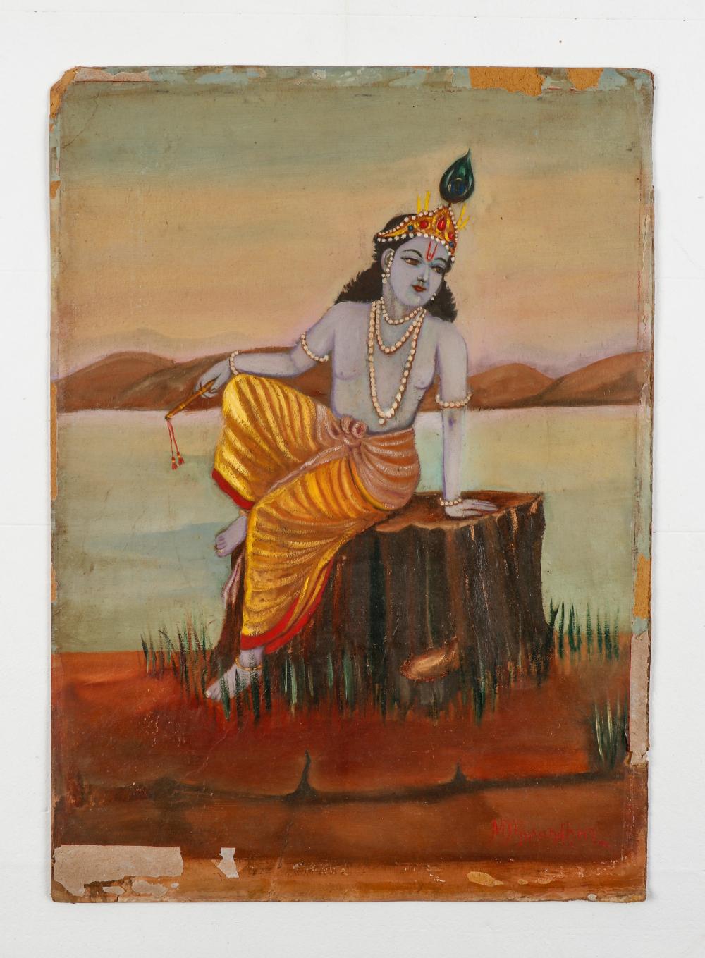 M. V. Dhurandhar comparable auction result: mahadev viswanath dhurandhar indian 1867 1944