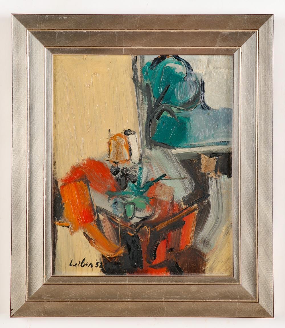 Gerson Leiber comparable auction result: gerson leiber american 1921 2018 painting