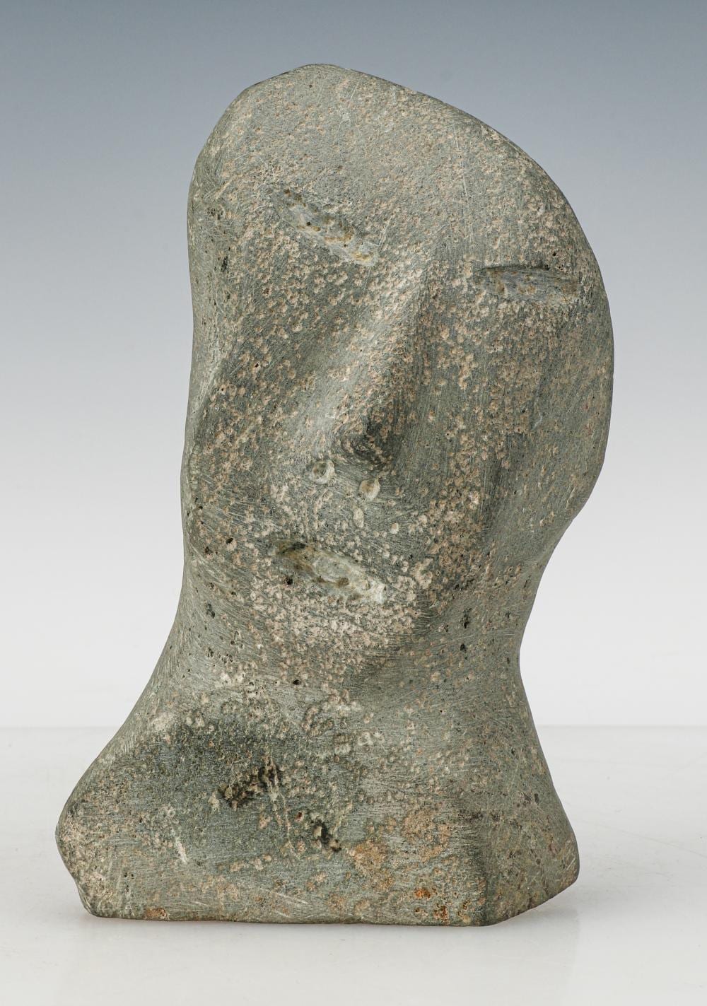 George Arluk comparable auction result: george arluk inuit b 1949 carved stone head