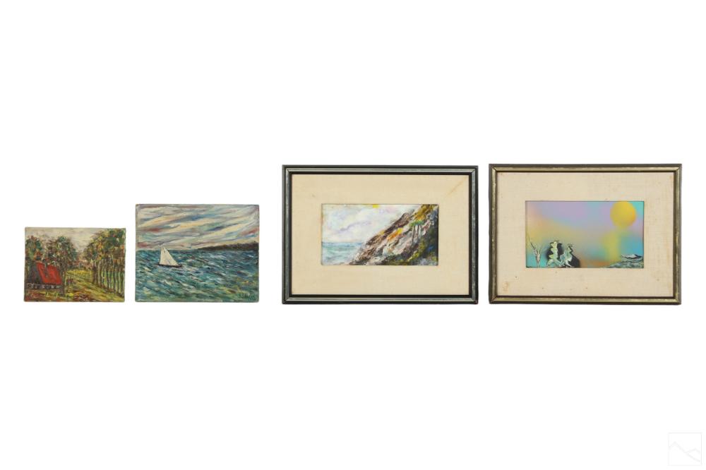 J. James Akston comparable auction result: j james akston 1898 1983 paintings 4pc estate lot