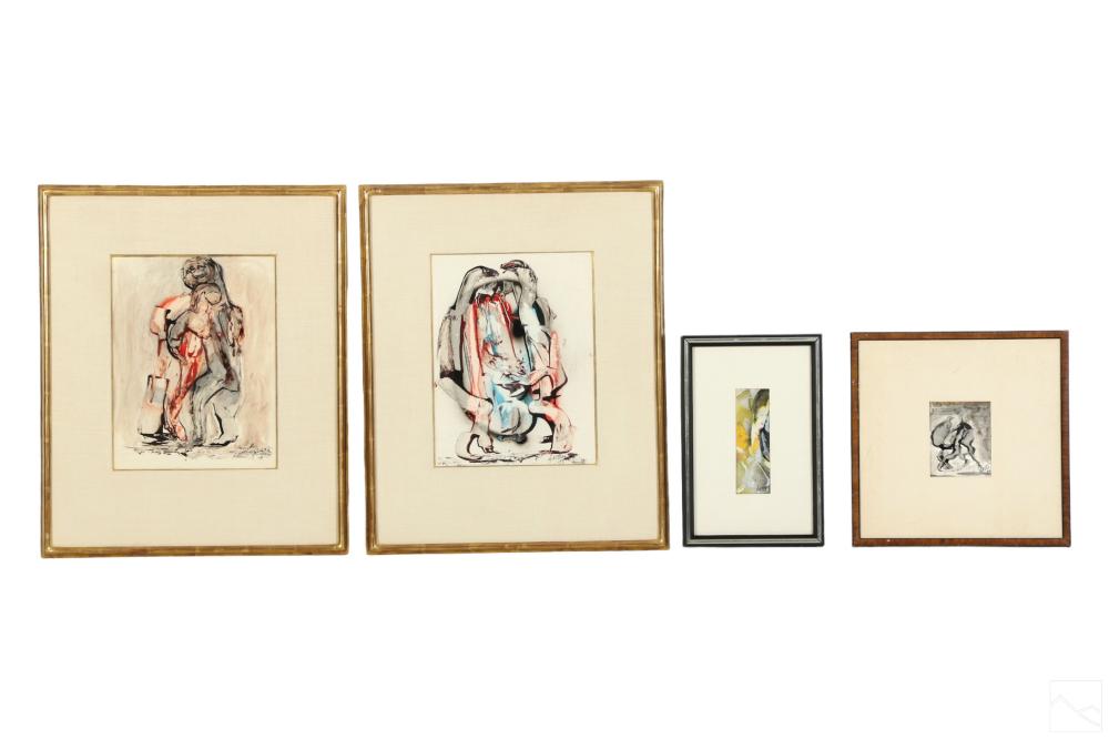 J. James Akston comparable auction result: j james akston 1898 1983 paintings 4pc estate lot