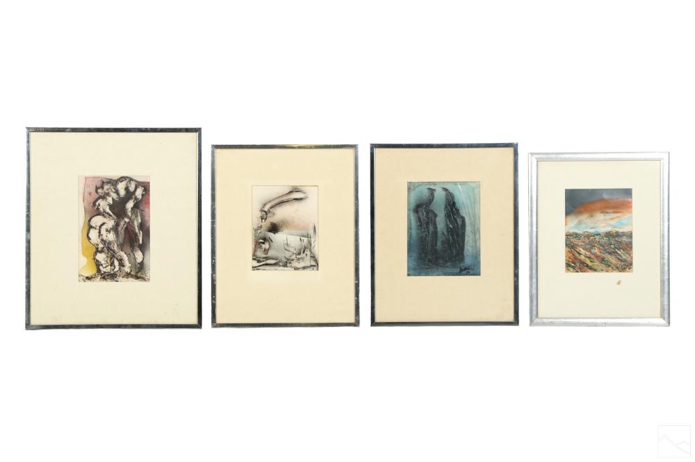 J. James Akston comparable auction result: j james akston 1898 1983 paintings 4pc estate lot