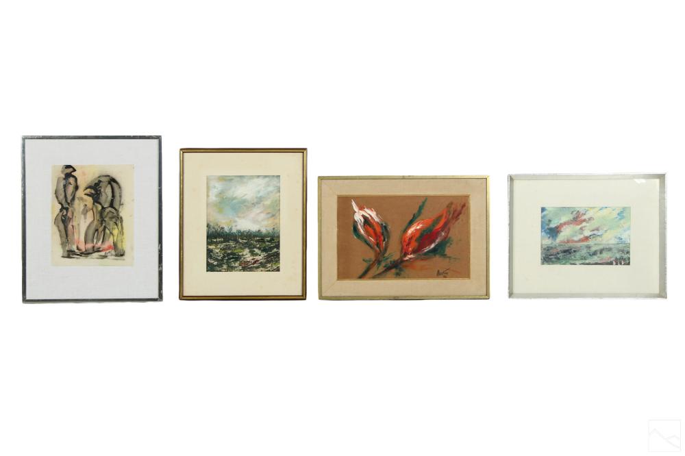 J. James Akston comparable auction result: j james akston 1898 1983 paintings 4pc estate lot