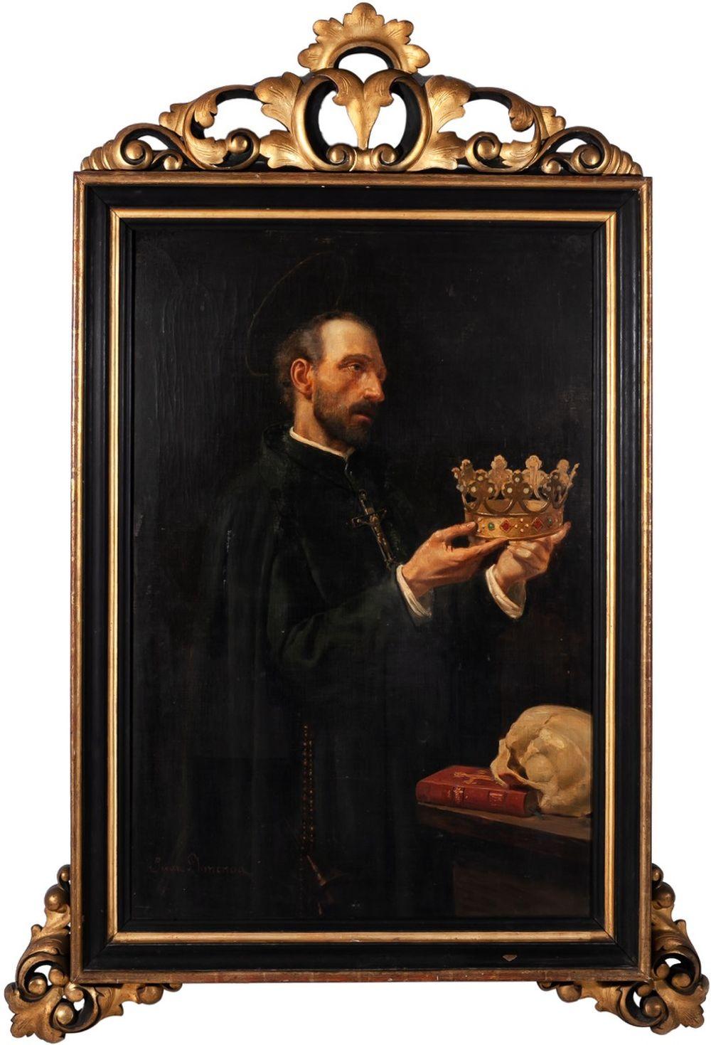 joan llimona barcelona 1860 1926 san francisco de borja · Greco Subastas · 2023-03-23 Joan Llimona comparable auction result: joan llimona barcelona 1860 1926 san francisco de borja