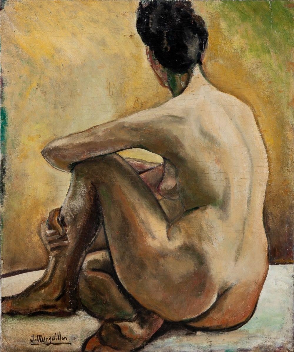 Julia Minguillón comparable auction result: julia minguill n lugo 1906 madrid 1965 anatomical study of a woman