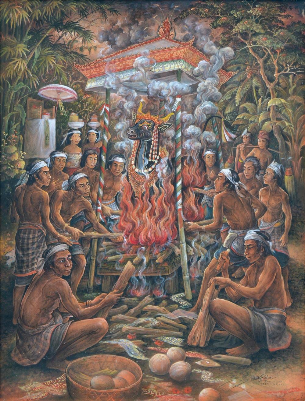Ridi, I Nyoman; Prosesi Ngaben comparable sale