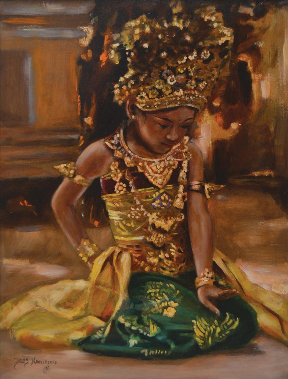 Louis Nagelkerke; Balinese Dancer comparable sale