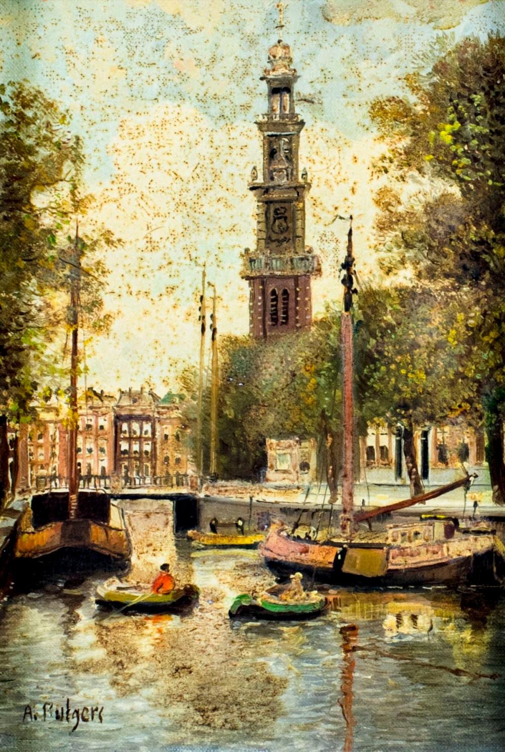 Anton Rutgers comparable auction result: anton rutgers dutch 1880 1949 oil painting