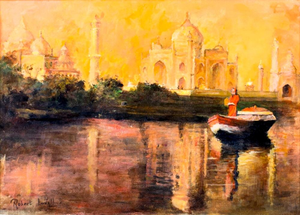 Robert Luvall comparable auction result: robert luvall ny 1887 1959 oil painting