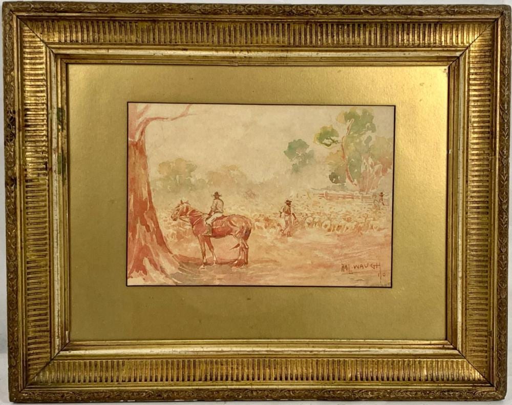 Hal Waugh comparable auction result: hal waugh stockmen