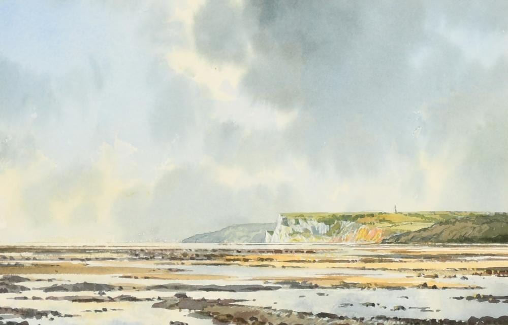 Cavendish Morton comparable auction result: cavendish morton 1911 2015 british whitecliff bay from forelands watercolour signed 7 x 10 5 18 x