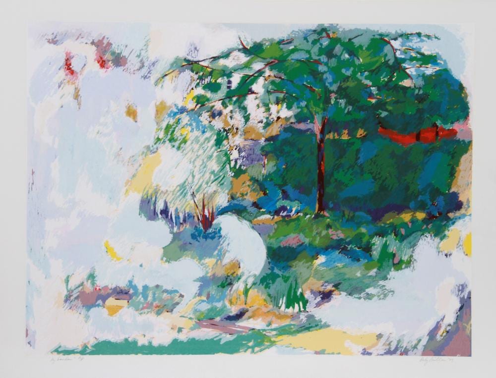 Dody Muller comparable auction result: dody muller my garden lithograph signed and numbered in pencil