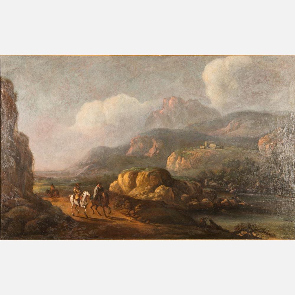 Jan Asselijn comparable auction result: jan asselijn 1610 1652 attributed