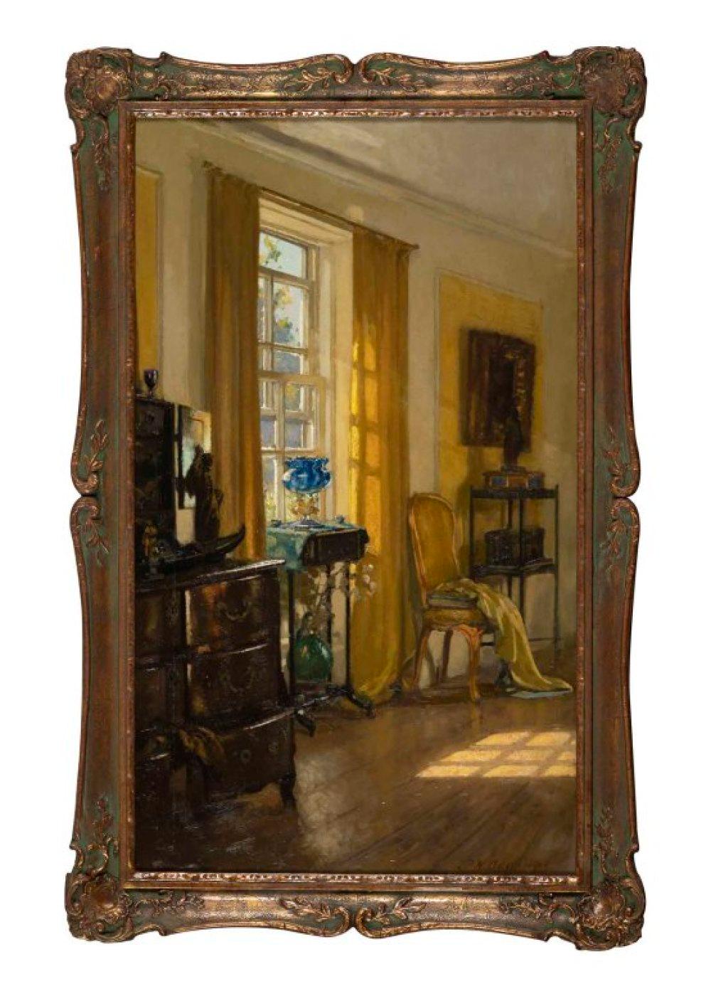 Patrick William Adam comparable auction result: patrick william adam 1854 1929 cena de interior leo