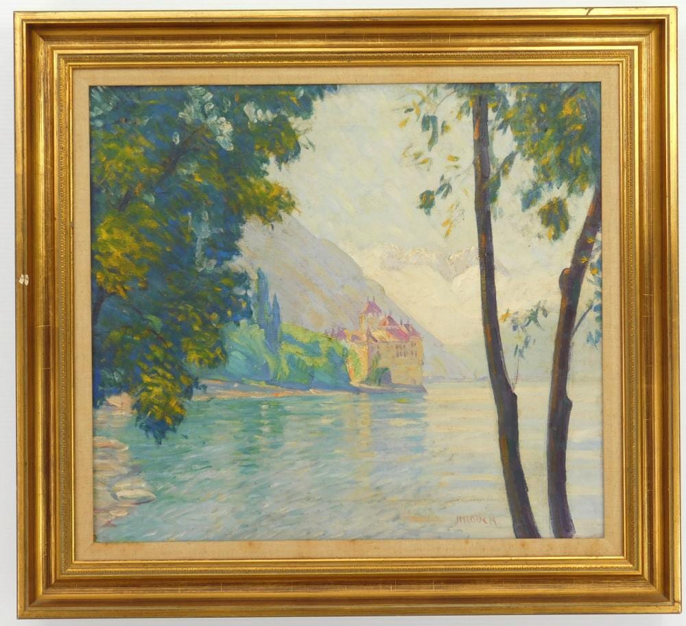 Frank Louis Jirouch comparable auction result: frank jirouch oil