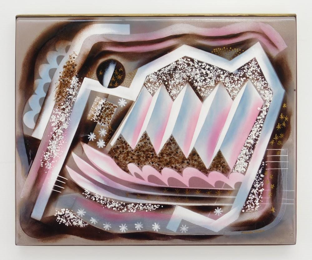 Edward Winter comparable auction result: edward winter copper enamel