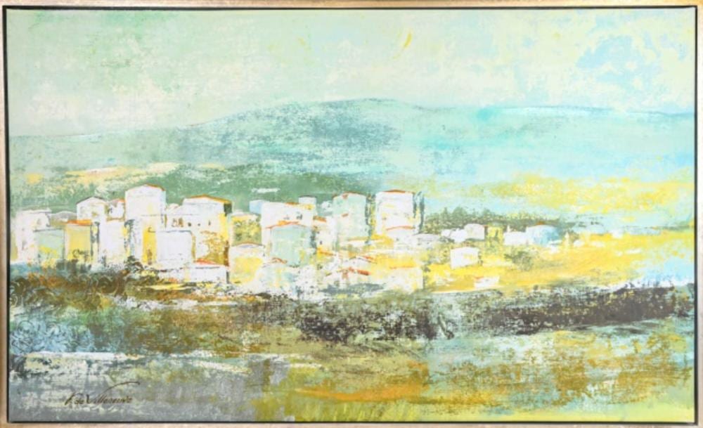 Fabrice De Villeneuve comparable auction result: fabrice de villeneuve framed and enhanced print