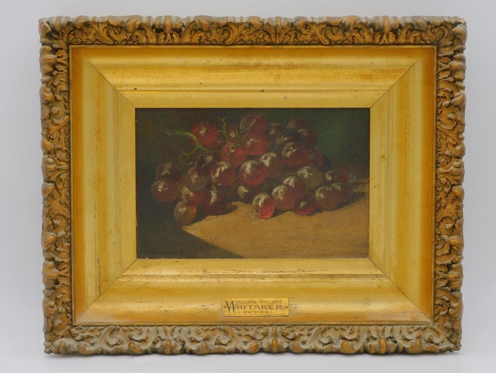 George Whitaker comparable auction result: george whitaker 1841 1916 ri ny ma still