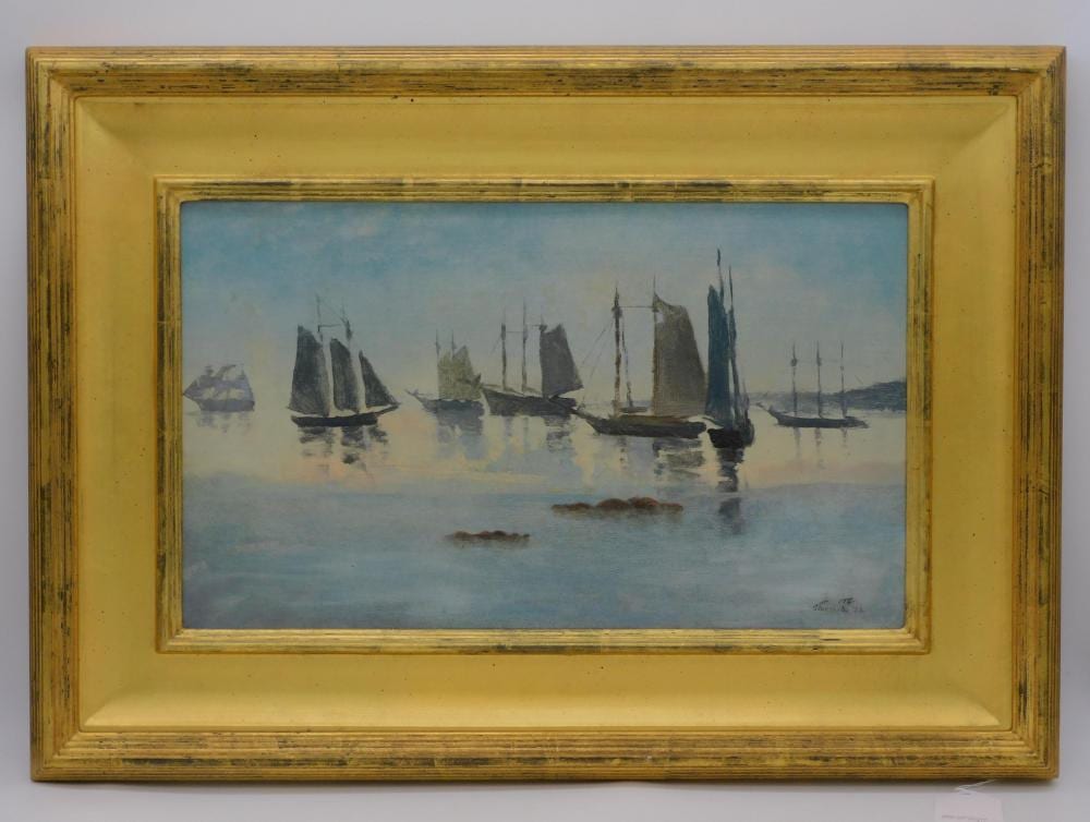 Joseph Foxcroft Cole comparable auction result: joseph foxcroft cole 1837 1892 ma ca me