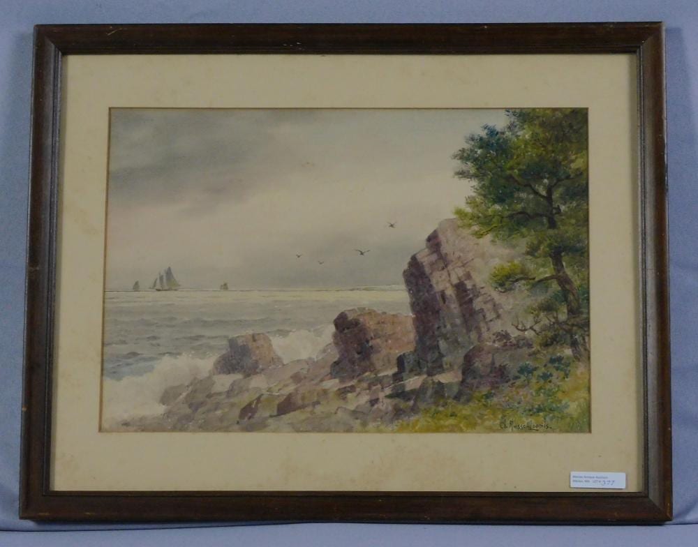 Charles Russell Loomis comparable auction result: charles russell loomis 1857 1936 nj pa ct