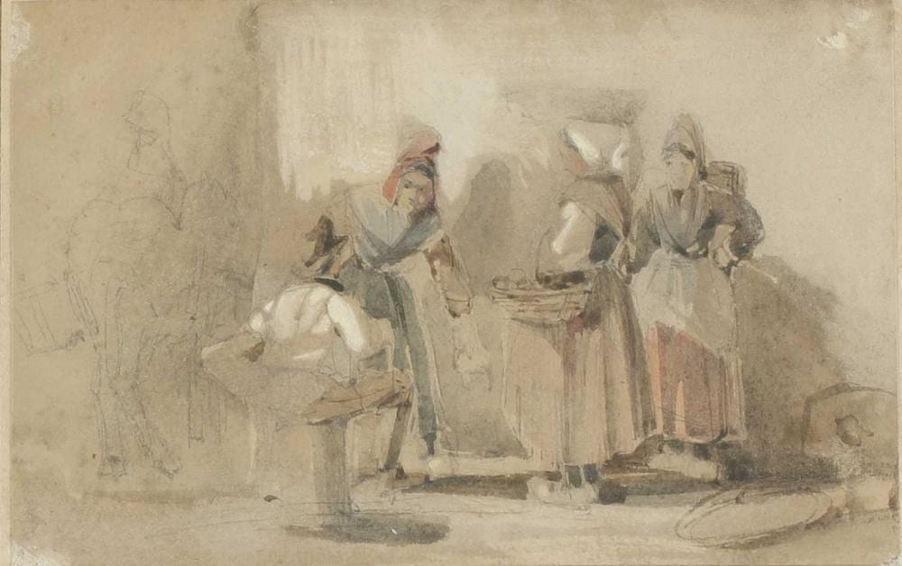 Frederick Goodall RA (1822-1904) sold by Sworders, lot 214 — auction record photograph
