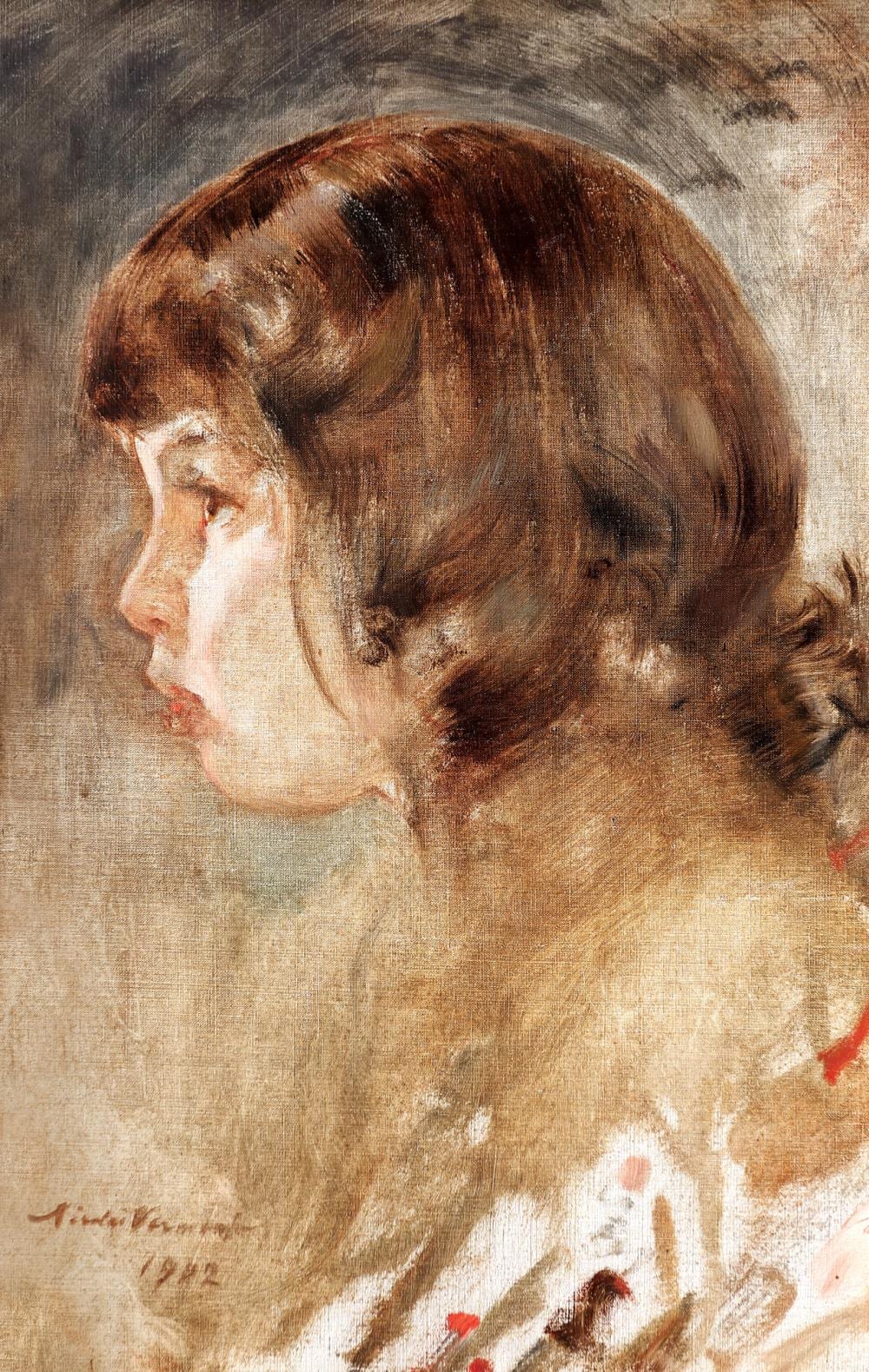 nicolae vermont portrait of a young girl · A10 by Artmark · 2023-03-29 Nicolae Vermont comparable auction result: nicolae vermont portrait of a young girl