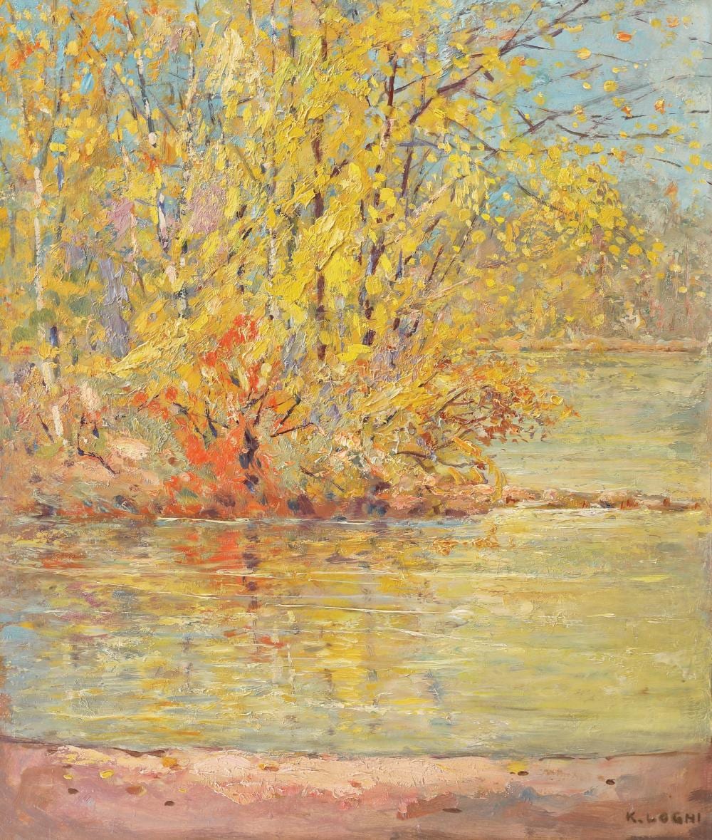 Kimon Loghi comparable auction result: kimon loghi autumn colours