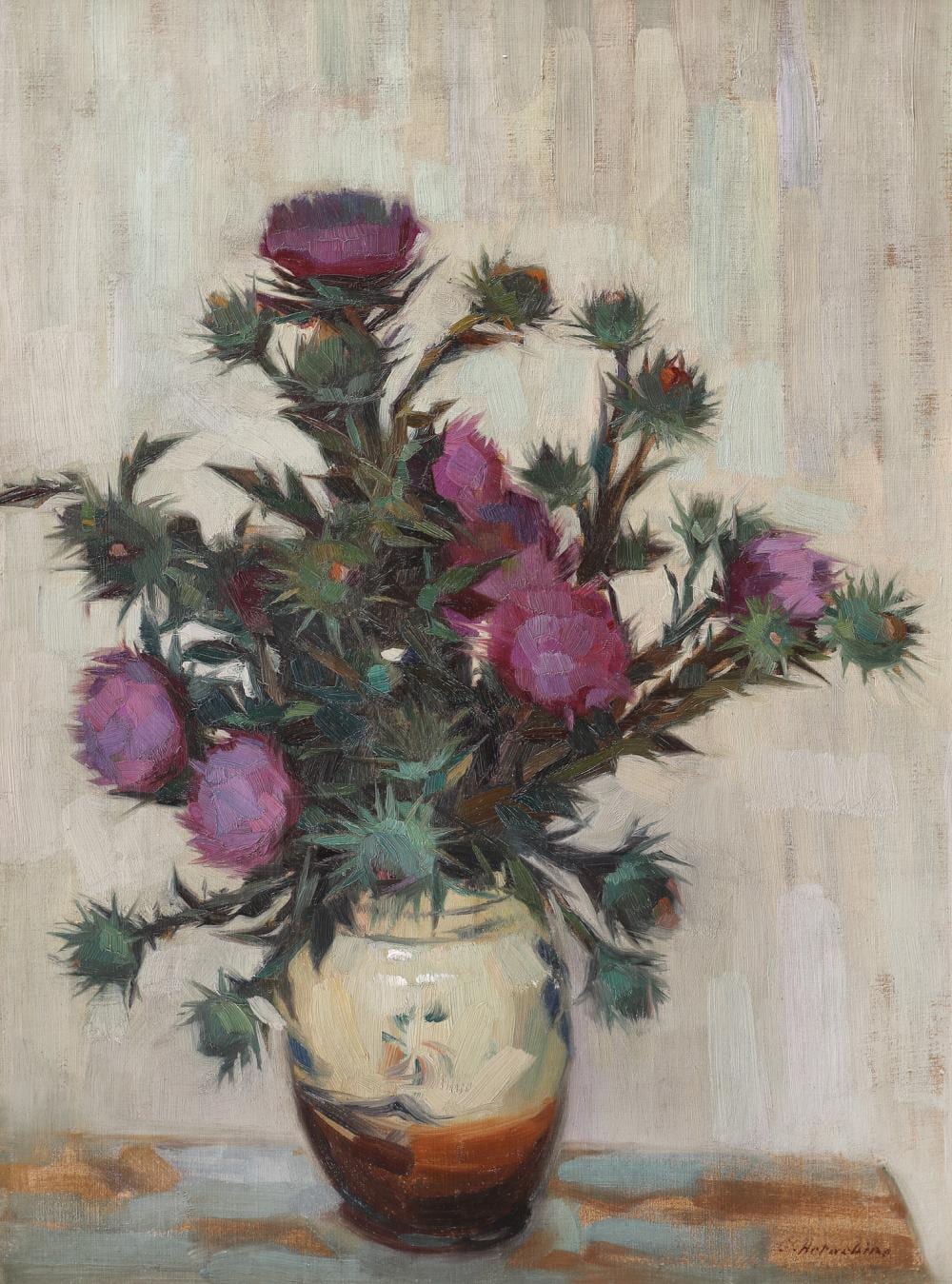 constantin artachino the thistles of the b r gan · A10 by Artmark · 2023-03-29 Constantin Artachino comparable auction result: constantin artachino the thistles of the b r gan