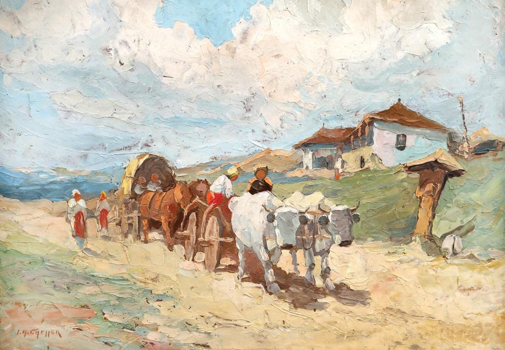 Jean Cheller comparable auction result: jean cheller return from the fair