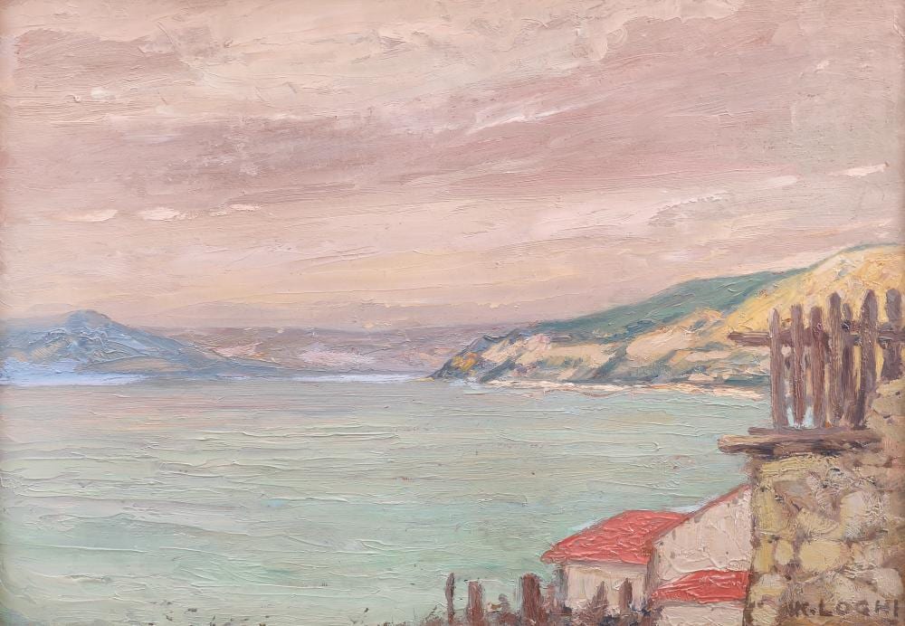 Kimon Loghi comparable auction result: kimon loghi sunset in balchik
