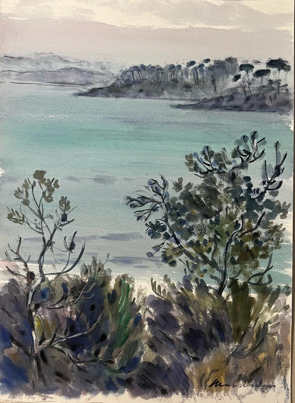 Max Rupert Angus comparable auction result: max angus 1914 2017 australia green light sea