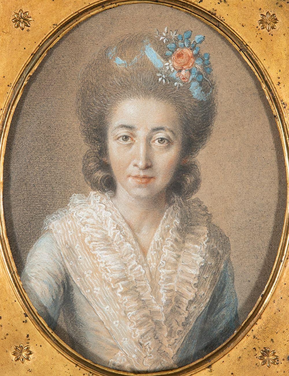 Manuel Salvador Carmona comparable auction result: manuel salvador carmona portrait of anna mar a teresa mengs wife of the engraver and painter manuel salvador carmona