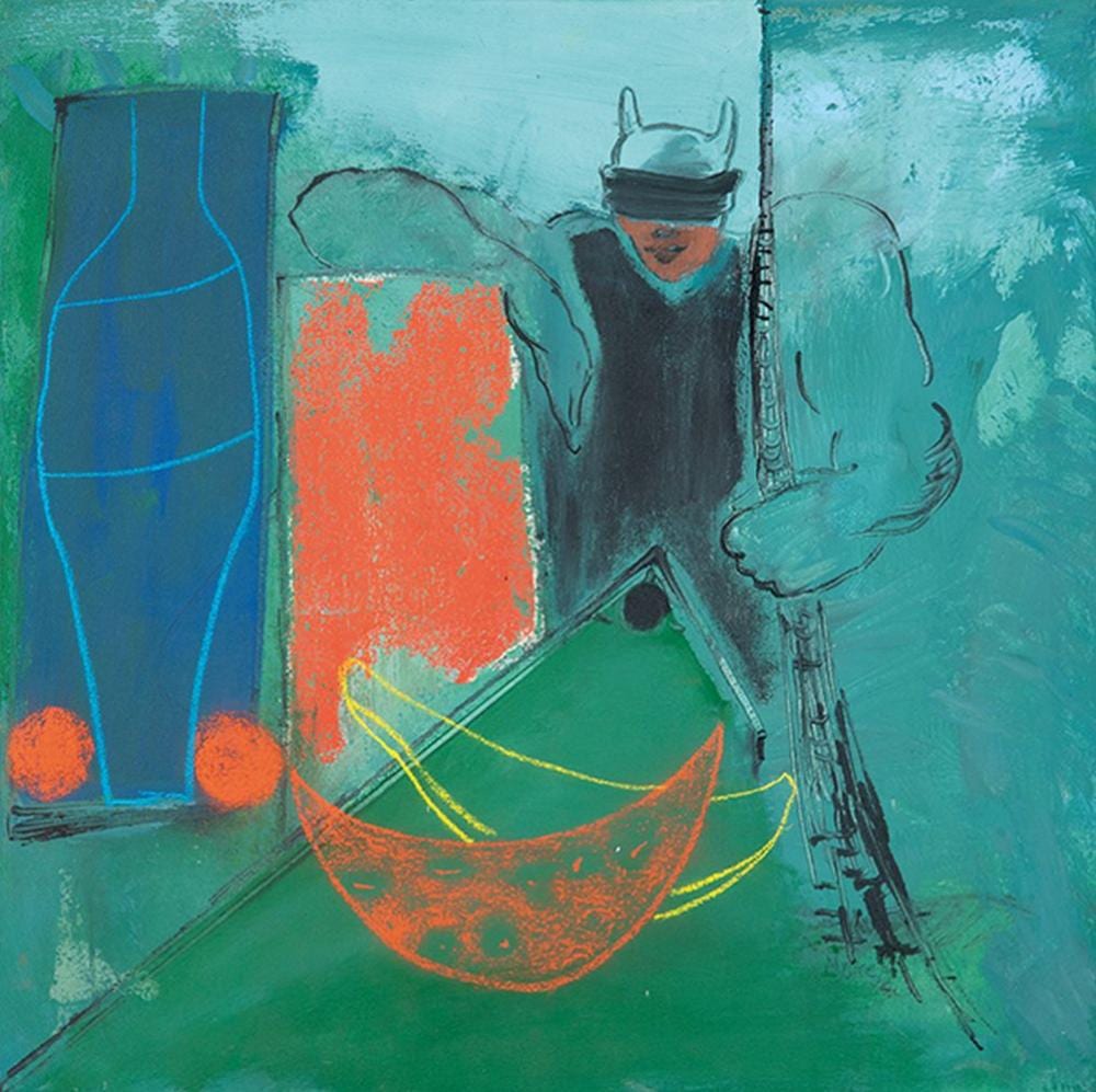 José Morea comparable auction result: jos morea untitled