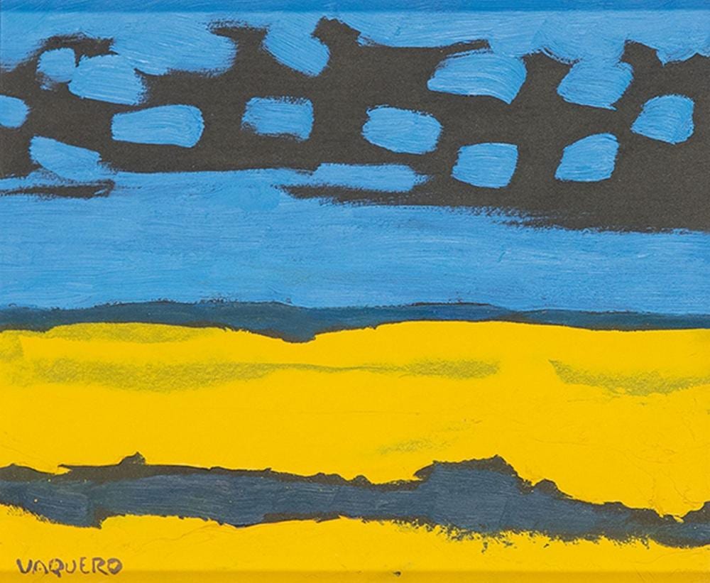 Joaquin Vaquero Palacios comparable auction result: joaquin vaquero palacios yellow landscape