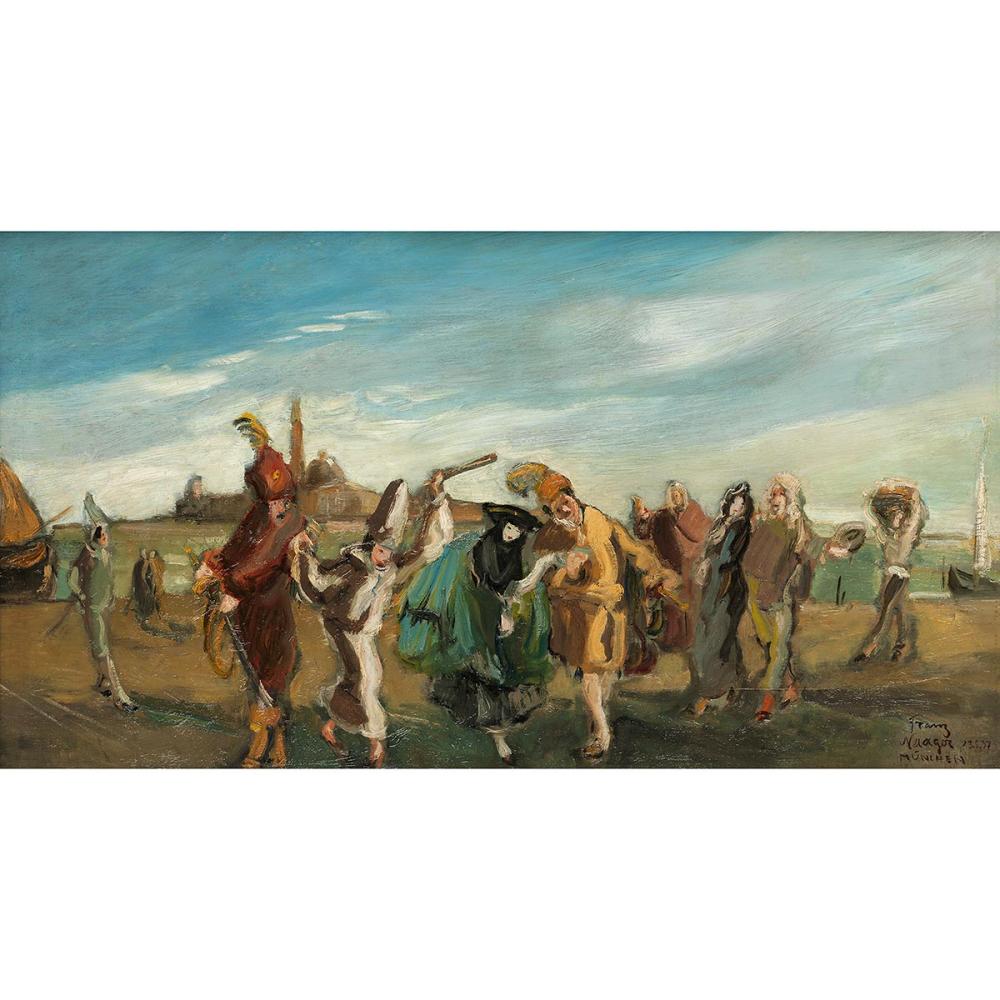 Franz Naager comparable auction result: franz naager 1870 m nchen 1942 ebenda