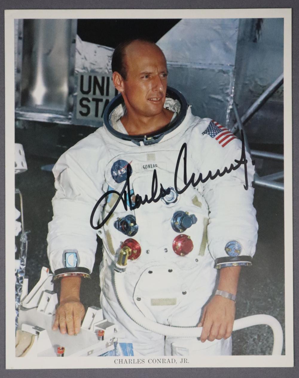 charles conrad signed lithograph · Bid Again Auctions with American Space Museum · 2023-04-29 Charles Conrad comparable auction result: charles conrad signed lithograph