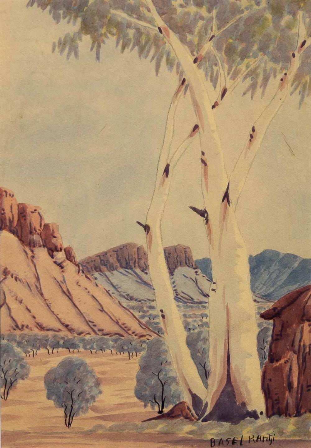 Basel Rantji comparable auction result: basil rantji 1936 1999 ghost gums
