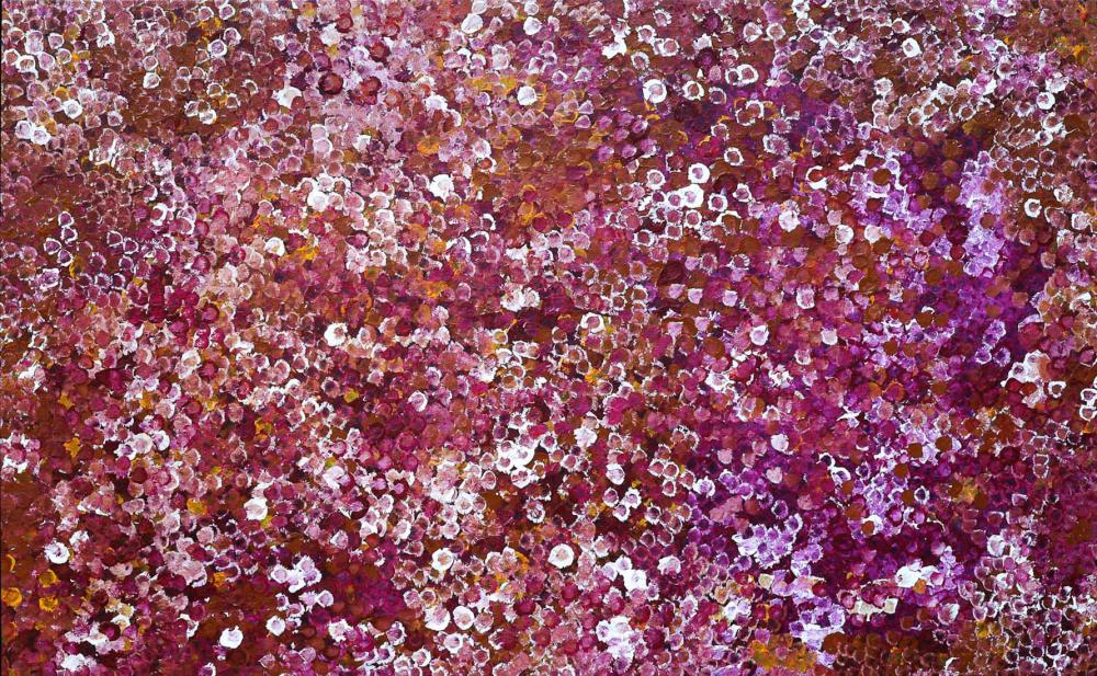 Belinda Golder comparable auction result: belinda golder kngwarreye bush plum
