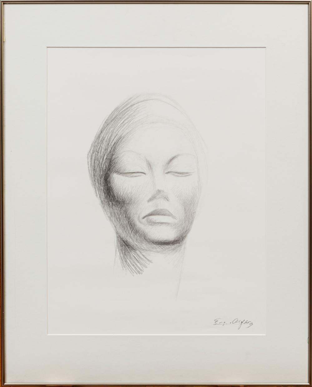 Enrique Alferez comparable auction result: enrique alferez mexican louisiana 1901 1999