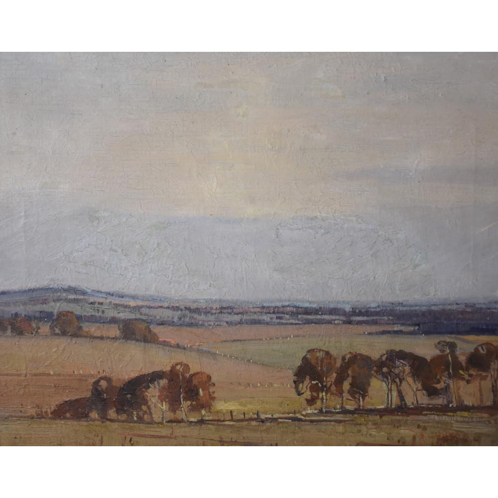 Robert Waden comparable auction result: robert waden landscape oil on canvas 40x50cm signed lower right