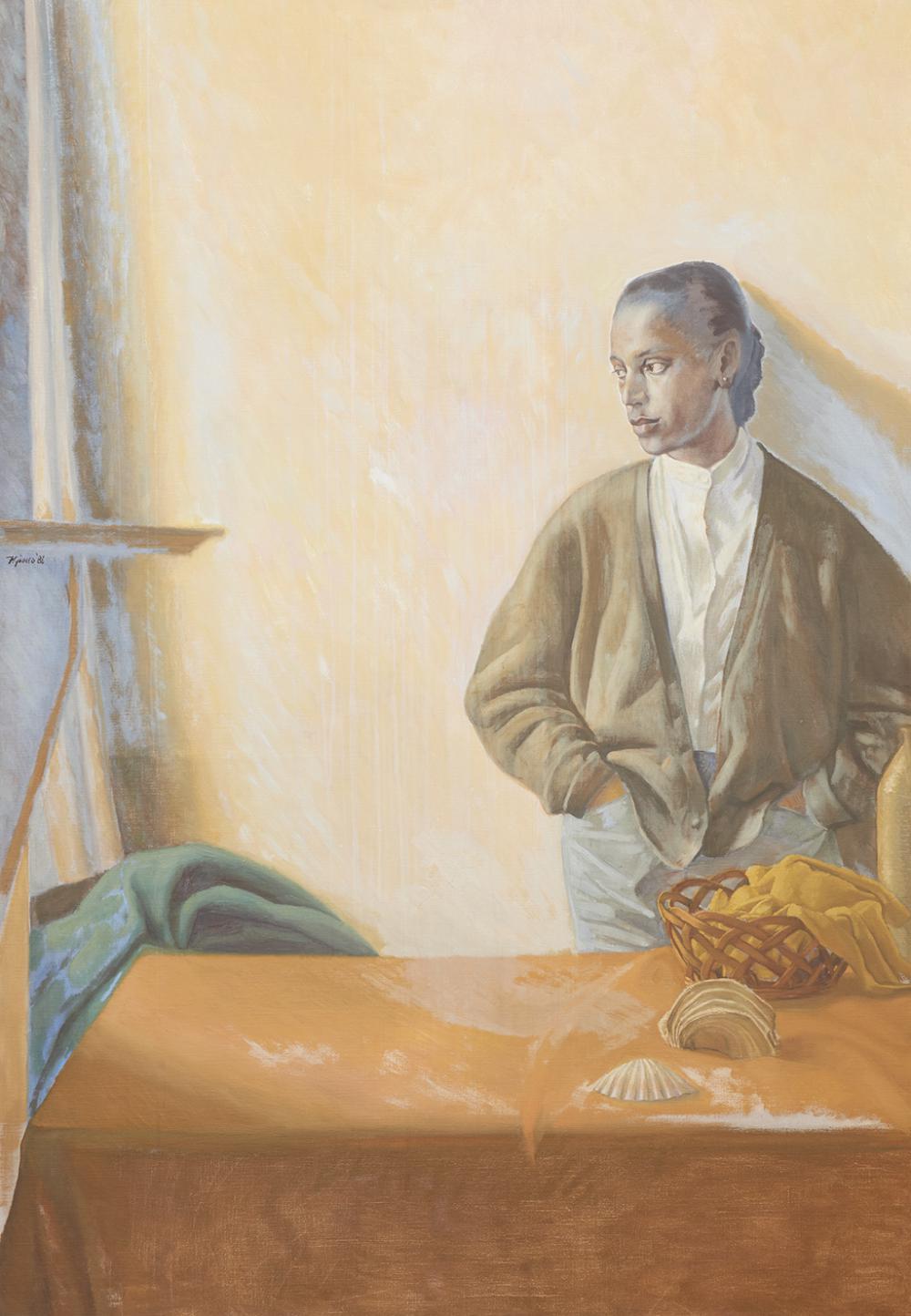 Francis Giacco comparable auction result: francis giacco b 1955 portrait 1986