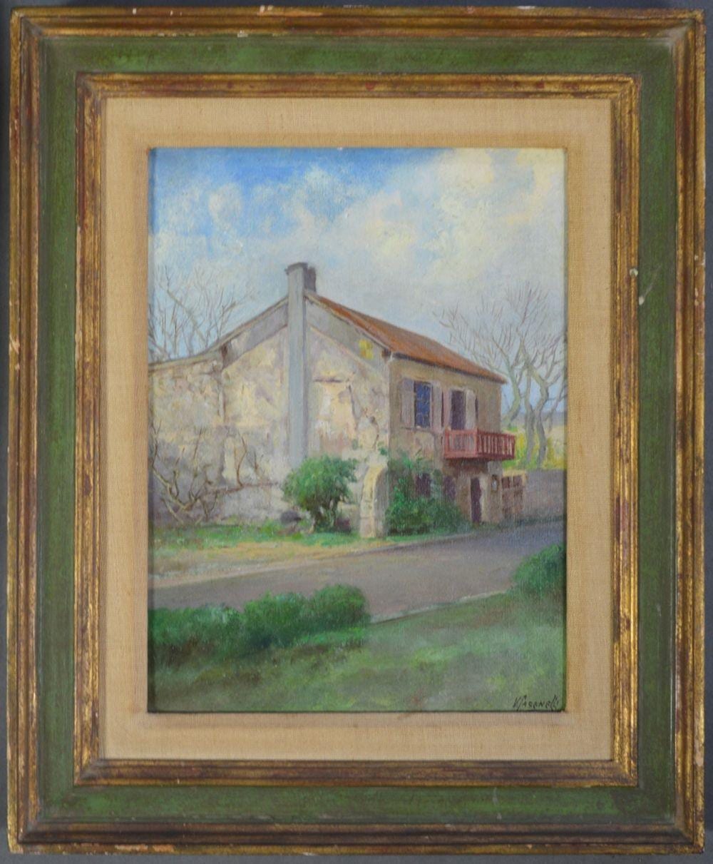 Victor Casenelli comparable auction result: victor casenelli 1868 1961 ny oh mi oil on canvas
